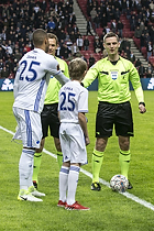 Mathias Zanka J�rgensen (FC K�benhavn), Anders Poulsen, dommer