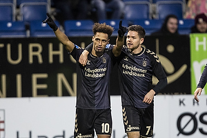 Hany Mukhtar, m�lscorer (Br�ndby IF), Dominik Kaiser (Br�ndby IF)