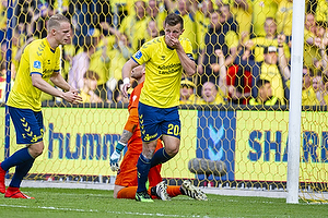 Kamil Wilczek, m�lscorer (Br�ndby IF), Hj�rtur Hermannsson (Br�ndby IF)