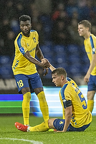 Kevin Tshiembe  (Br�ndby IF), Andreas Maxs�, anf�rer  (Br�ndby IF)