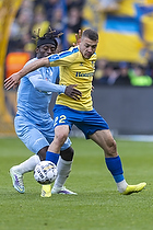Josip Radosevic  (Br�ndby IF), Stephan Odey  (Randers FC)