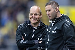 Niels Frederiksen, cheftr�ner (Br�ndby IF), Martin Retov, assistenttr�ner (Br�ndby IF)