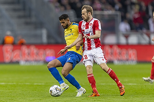 Iver Fossum  (Aab), Anis Slimane  (Br�ndby IF)