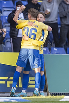 Simon Hedlund, m�lscorer  (Br�ndby IF), Mathias Kvistgaarden  (Br�ndby IF)