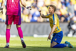 Kamil Grabara  (FC K�benhavn), Simon Hedlund  (Br�ndby IF)