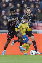 Raphael Onyedika  (FC Midtjylland), Mathias Kvistgaarden  (Br�ndby IF)