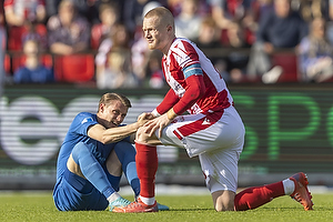 Simon Hedlund  (Br�ndby IF), Rasmus Thelander, anf�rer  (Aab)
