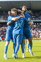 Simon Hedlund, m�lscorer  (Br�ndby IF), Mathias Kvistgaarden  (Br�ndby IF), Anis Slimane  (Br�ndby IF)