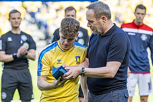 Mathias Kvistgaarden  (Br�ndby IF), Carsten V. Jensen, fodbolddirekt�r (Br�ndby IF)