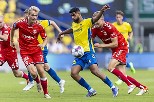 Anis Slimane  (Br�ndby IF), Mads Emil Madsen  (Agf)