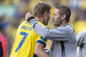 Nicolai Vallys  (Br�ndby IF), Martin Retov, assistenttr�ner (Br�ndby IF)