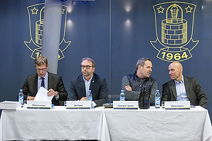 Ole Palm�, direkt�r (Br�ndby IF), Carsten V. Jensen, fodbolddirekt�r (Br�ndby IF), Mikkel Jensen, bestyrelsesmedlem  (Br�ndby IF)