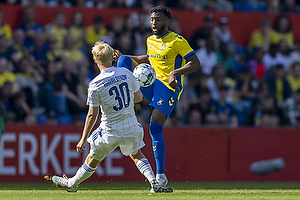 Kevin Tshiembe  (Br�ndby IF), Hakon Arnar Haraldsson  (FC K�benhavn)