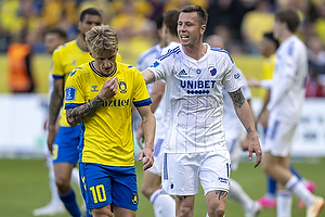 Daniel Wass  (Br�ndby IF), Lukas Lerager  (FC K�benhavn)