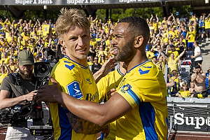 Daniel Wass  (Br�ndby IF), Kevin Mensah, anf�rer  (Br�ndby IF)