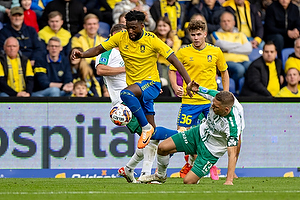 Kevin Tshiembe  (Br�ndby IF), Jeppe Gr�nning  (Viborg FF)