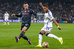 Elias Achouri  (FC Kbenhavn),  Phil Foden  (Manchester City FC)